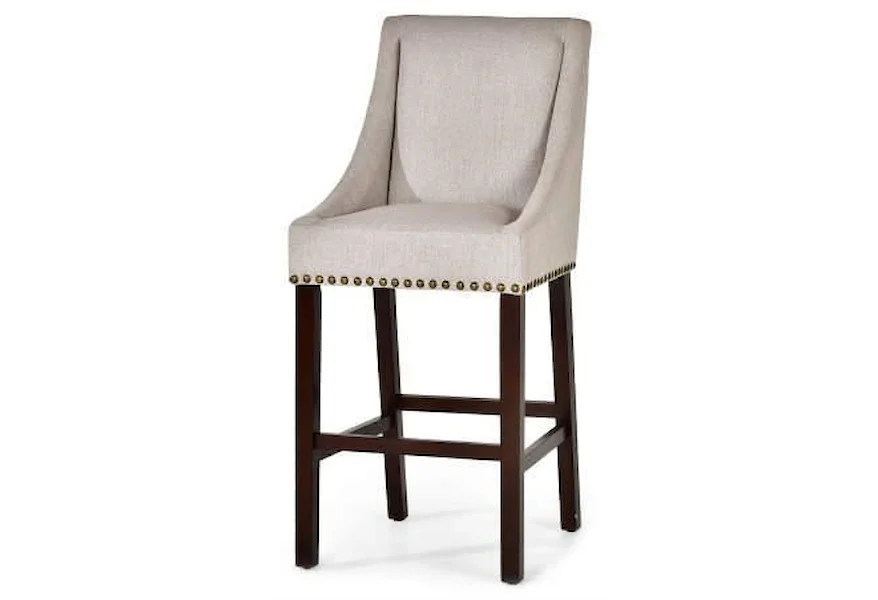 Joy Joy Upholstered Counter Chair by Steve Silver at Morris Home