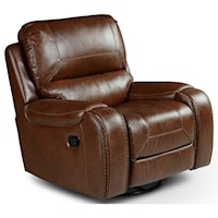 Manual Motion Swivel Glider Recliner Chair
