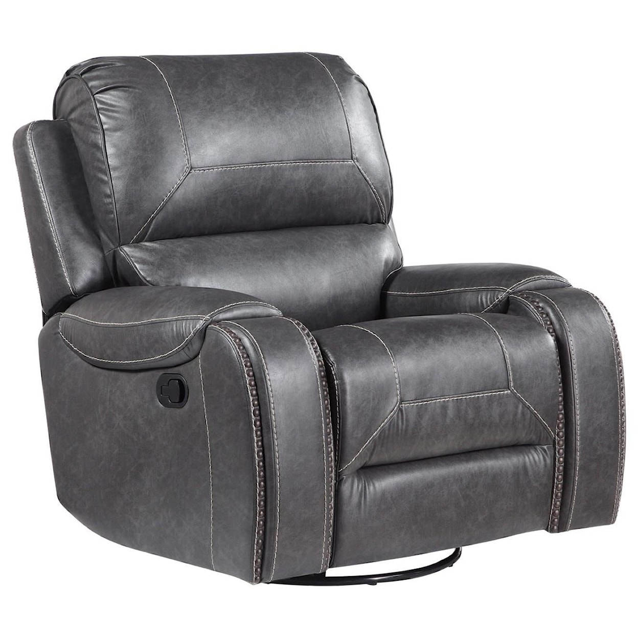 Steve Silver Keily Manual Motion Swivel Glider Recliner