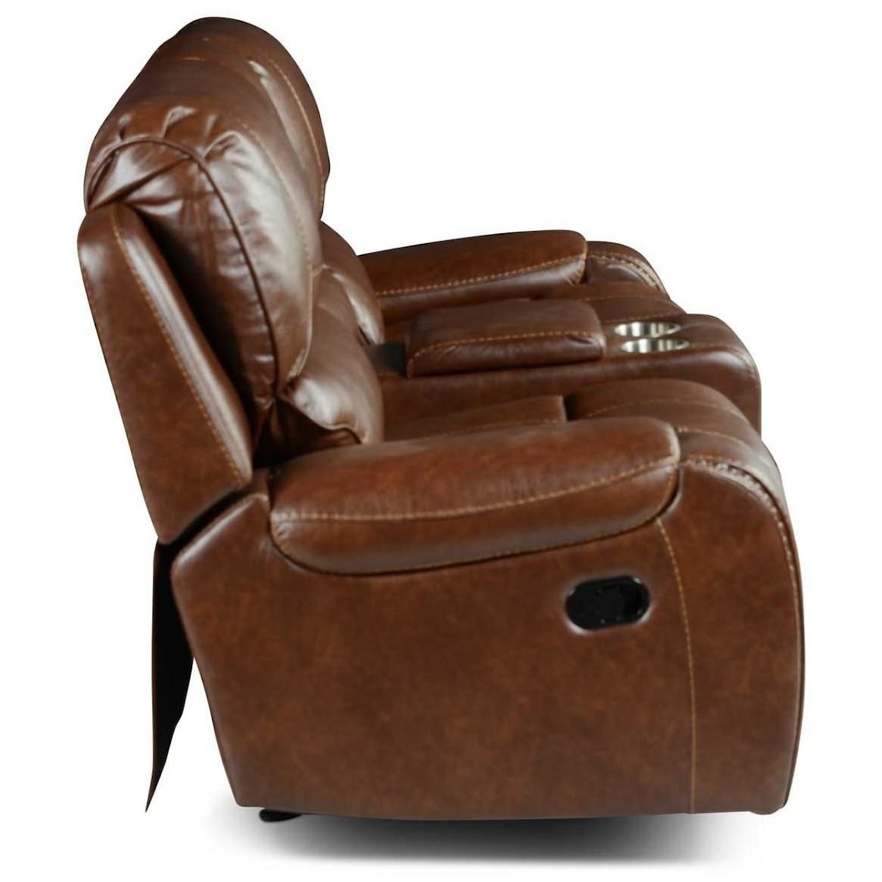 Steve Silver Keily Manual Motion Glider Recliner Loveseat