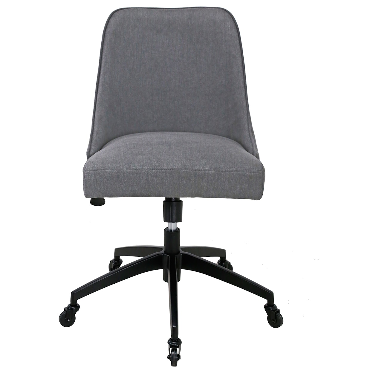 Steve Silver Kinsley Swivel Upholstered Desk Chair