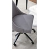 Prime Kinsley Swivel Upholstered Desk Chair