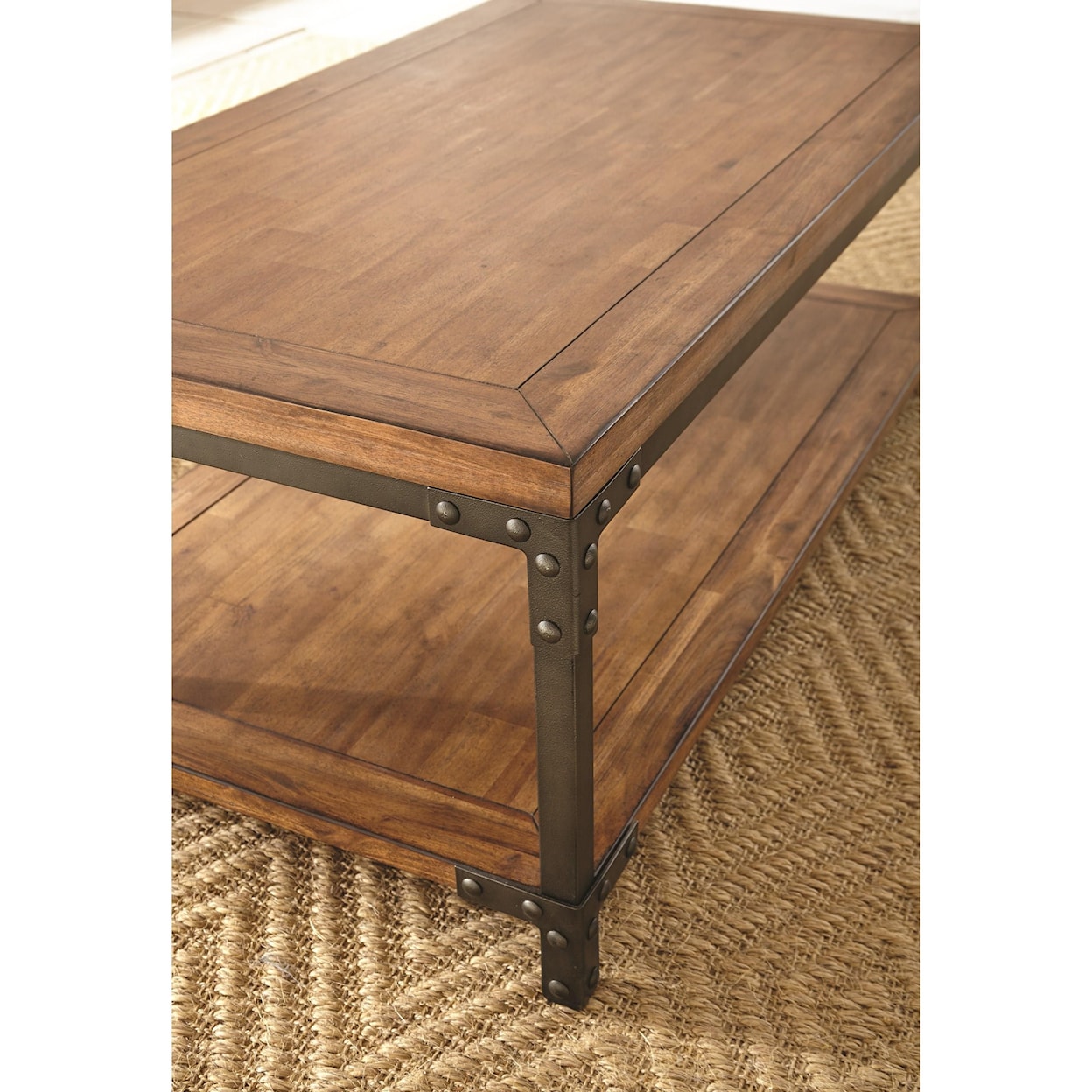 Steve Silver Lantana Cocktail Table with Casters