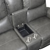 Prime Laurel Power Recliner Loveseat w/ Console