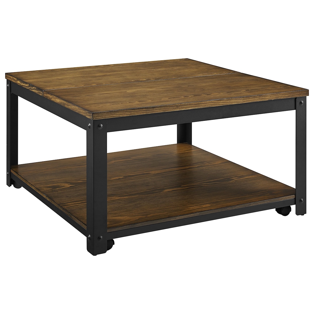 Prime Logan Lift Top Cocktail Table w/ Casters