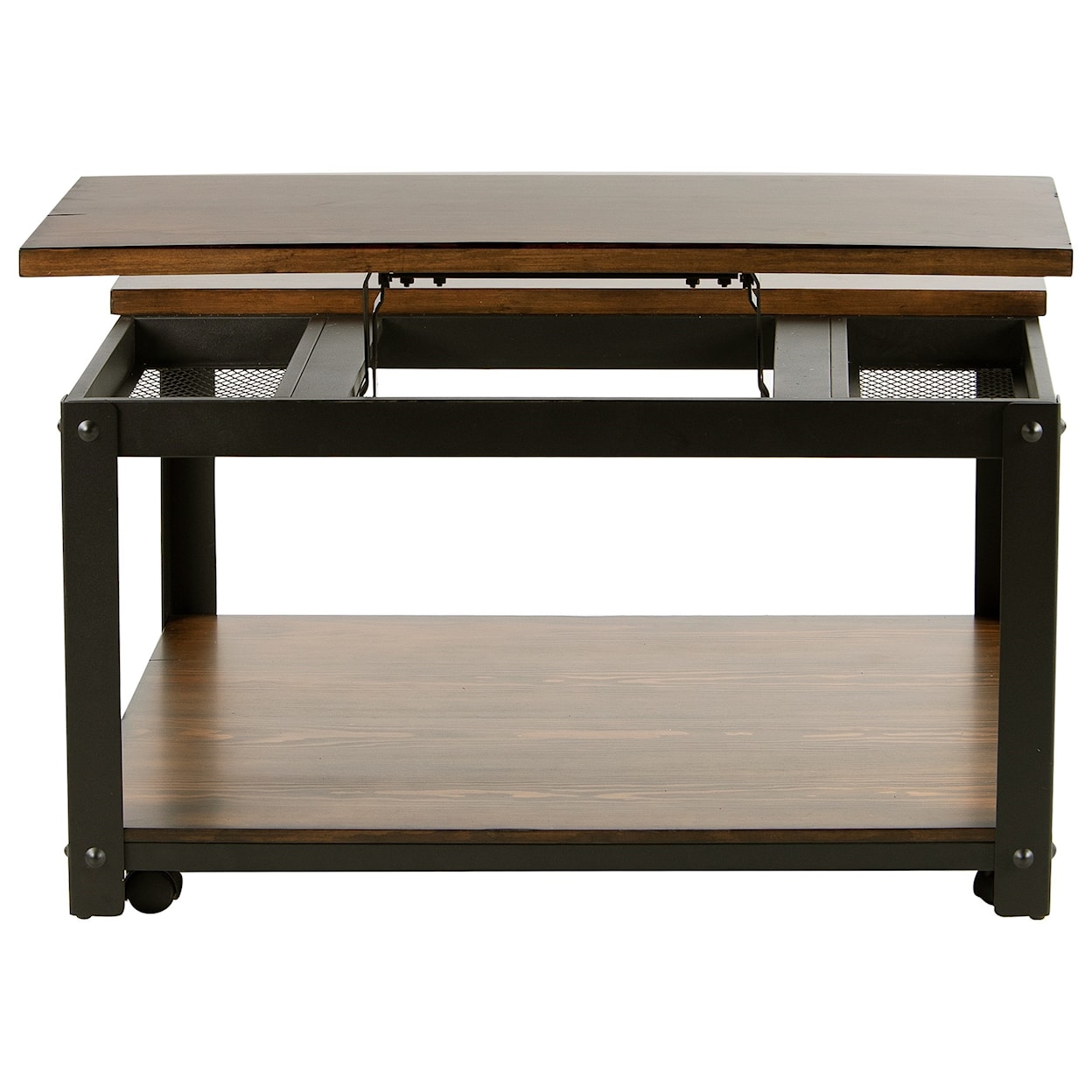 Prime Logan Lift Top Cocktail Table w/ Casters