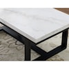 Prime Lucca Marble Top Cocktail Table