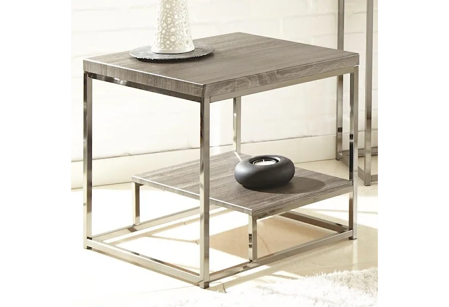 Lucia End Table by Steve Silver at Galleria Furniture, Inc.