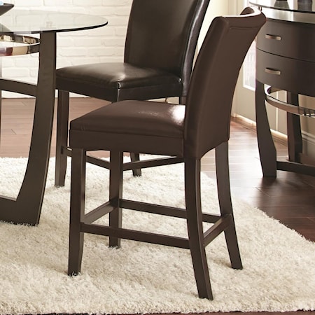 Bonded Leather Counter Chair