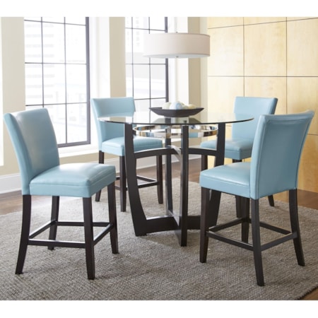 5 Piece Counter Height Dining Set