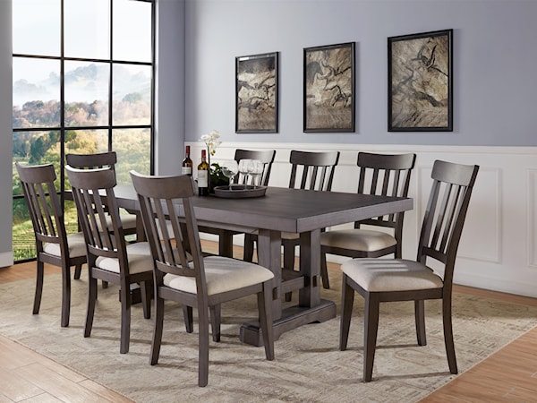 9-Piece Table and Chair Set