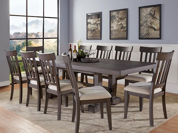 10 Piece Table and Chair Set