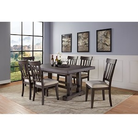 7-Piece Table and Chair Set 