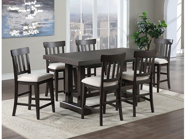 5-Piece Counter Height Dining Set