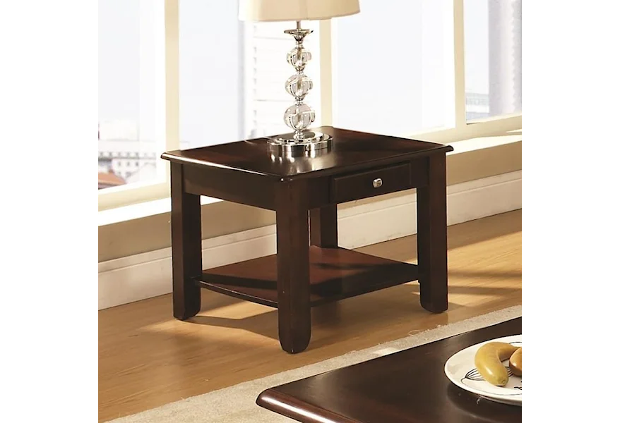 Nelson End Table by Steve Silver at Galleria Furniture, Inc.