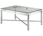 Prime Nova Glass Top Cocktail Table