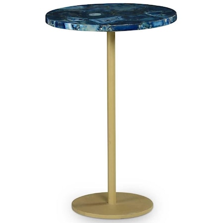 Agate Top Side Table