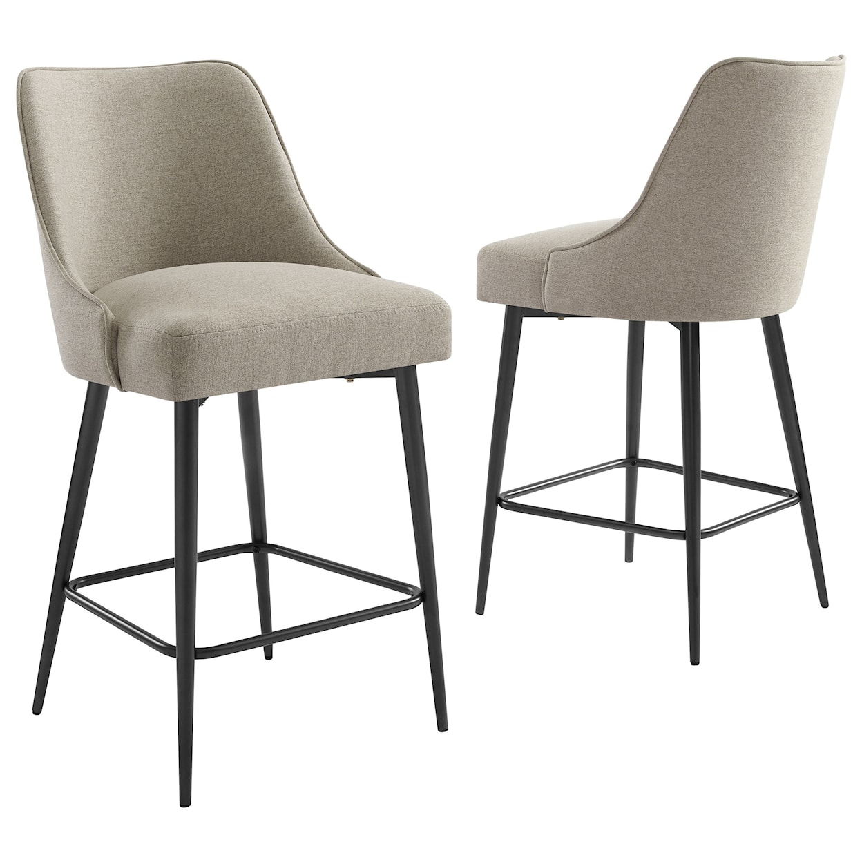 Prime Olson SS Upholstered Counter Chair