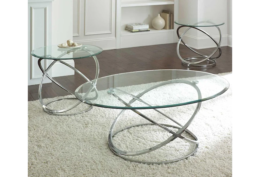 Orion 3 Piece Occasional Set by Steve Silver at Darvin Furniture