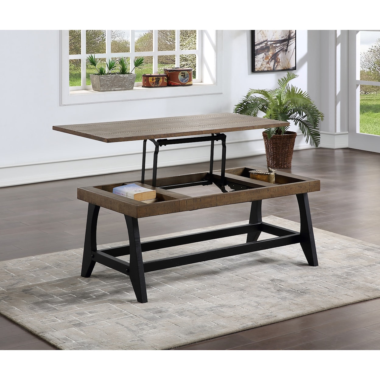 Prime Ralston Lift-Top Coffee Table