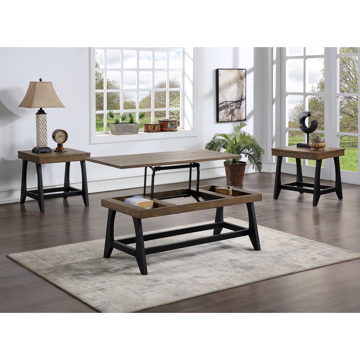 Prime Ralston Lift-Top Coffee Table