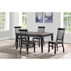 Steve Silver Raven 5 Pc Dining Set