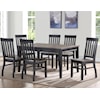 Belfort Essentials Raven 7 Pc Dining Set