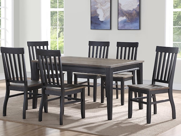 7 Pc Dining Set