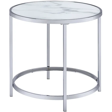 Round End Table