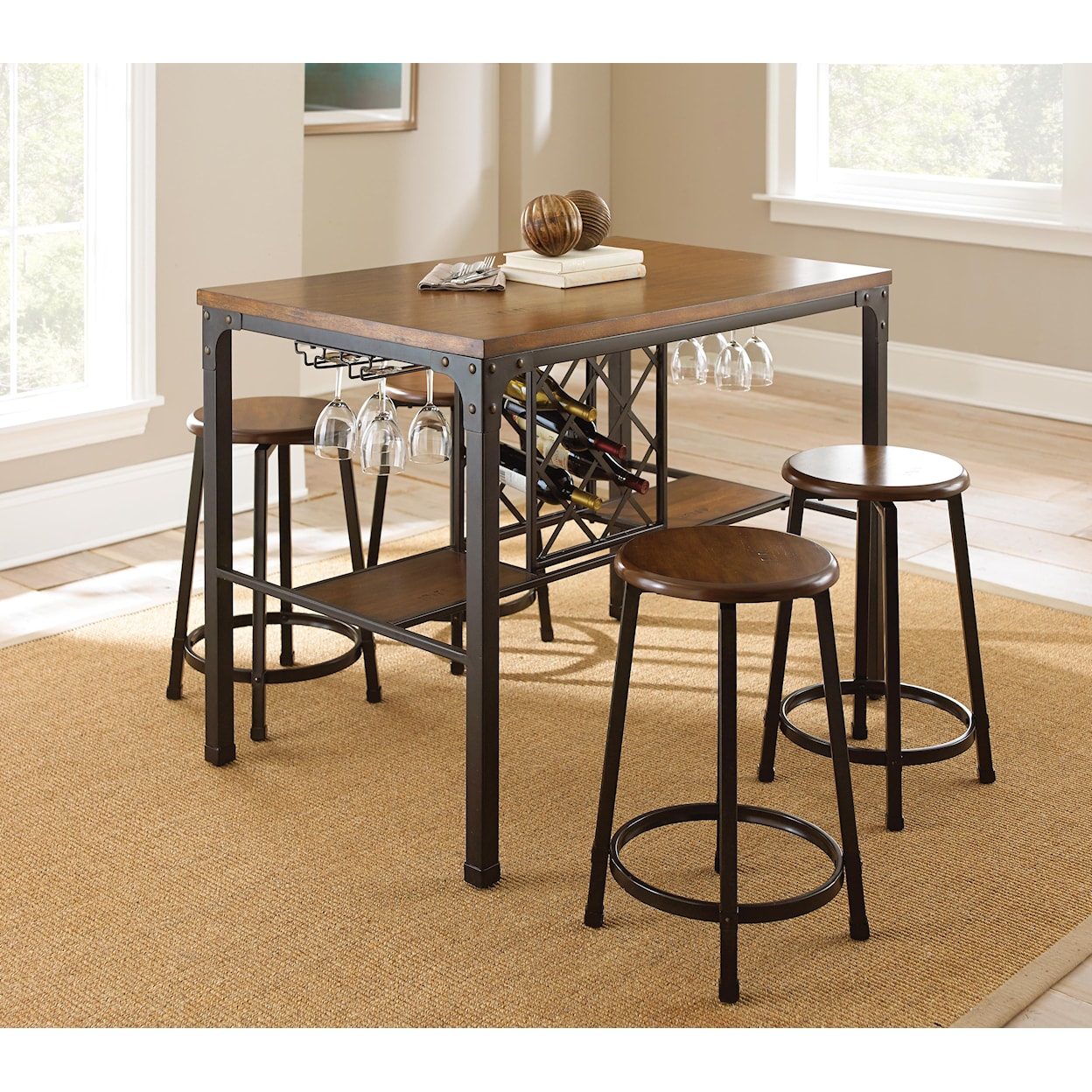 Prime Rebecca Rectangular Counter Table