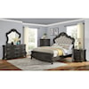 Steve Silver Rhapsody King Upholstered Panel Bed