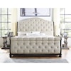 Steve Silver Rhapsody Queen Upholstered Sleigh Bed