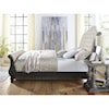 Steve Silver Rhapsody King Upholstered Sleigh Bed