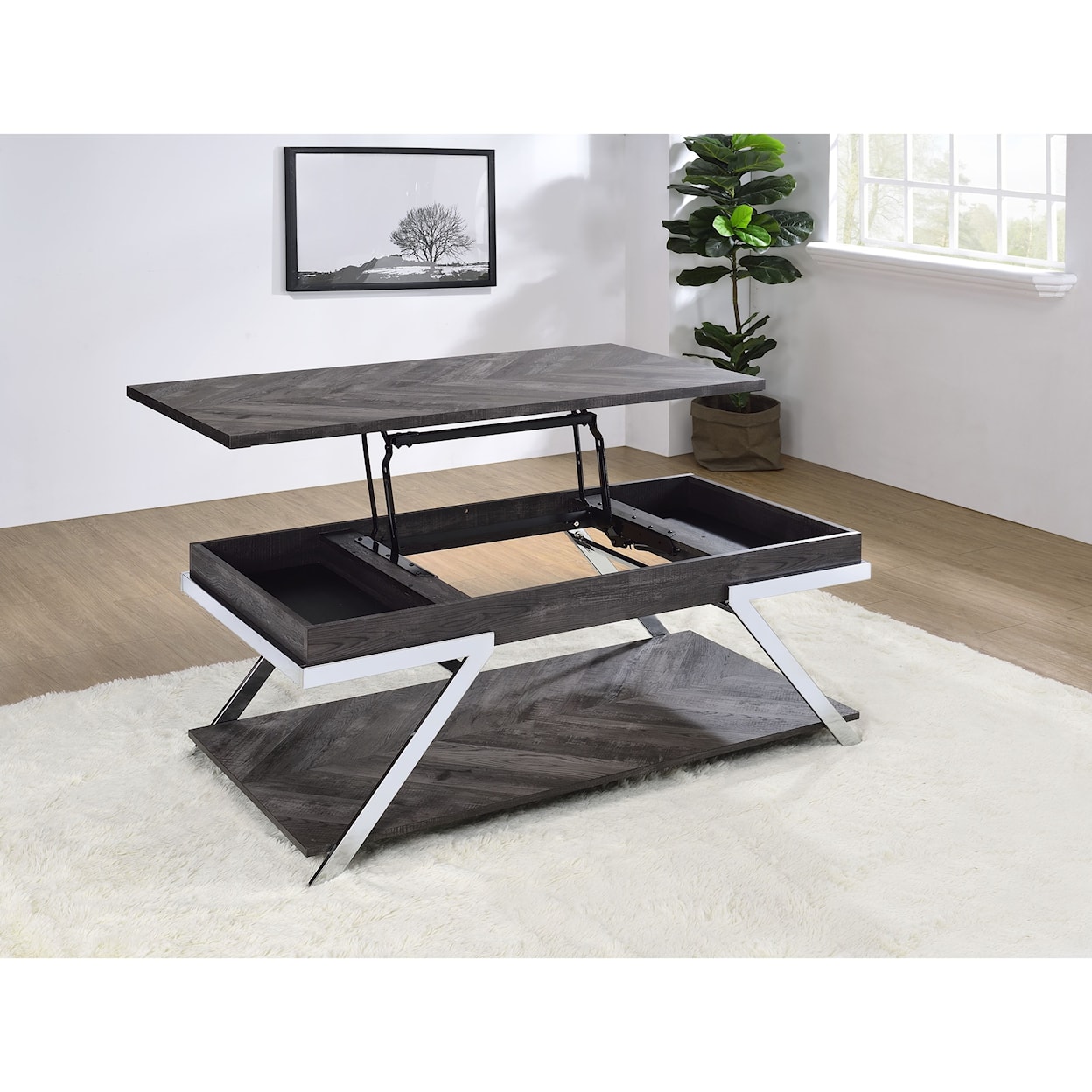 Prime Roma Lift Top Cocktail Table