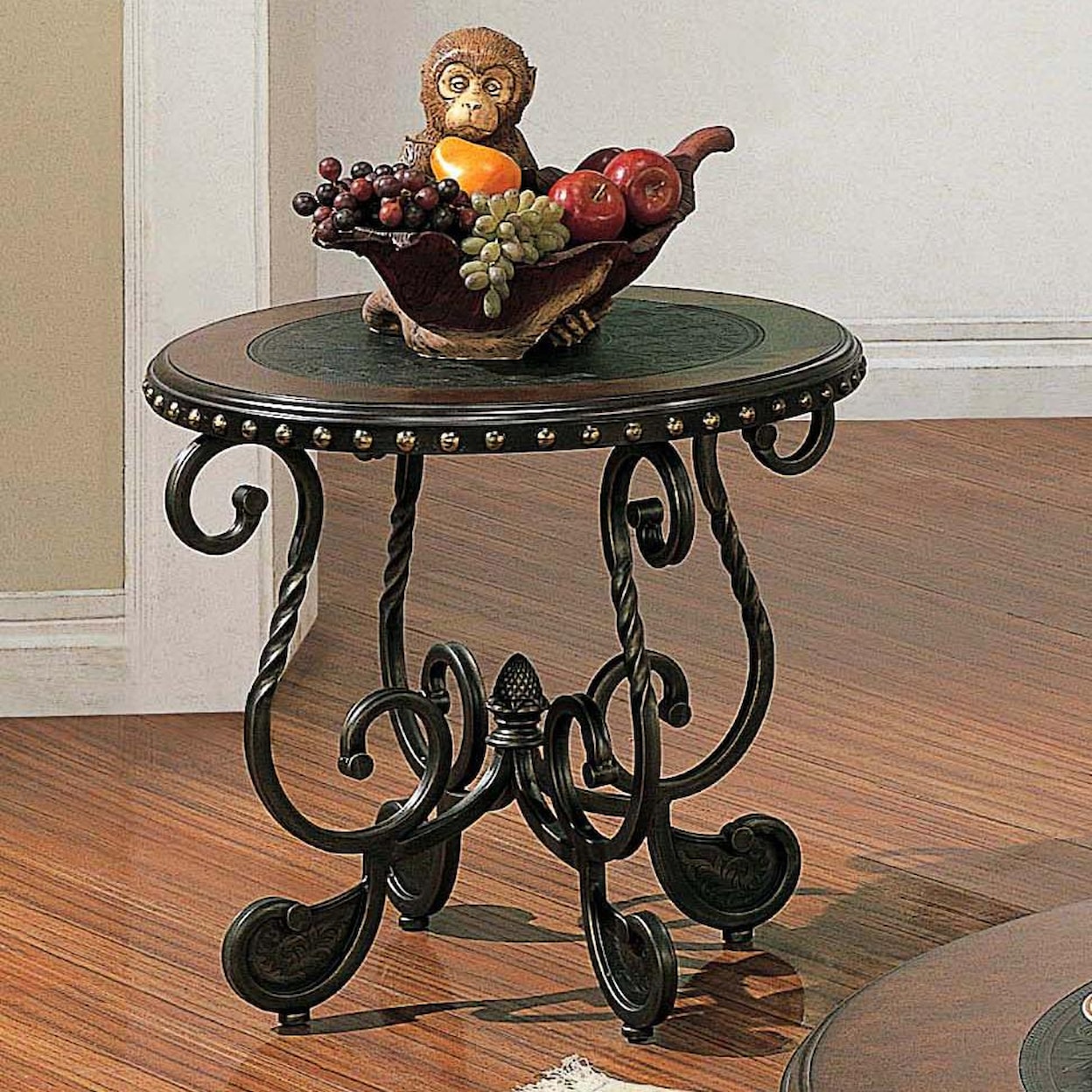 Prime Rosemont Round Metal End Table