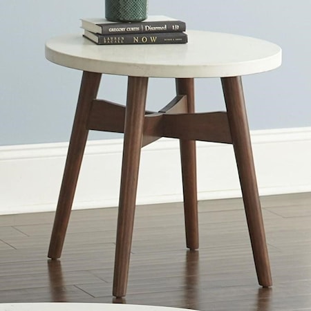 Silverstone&reg; Round End Table