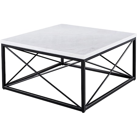 SKY WHITE MARBLE COCKTAIL TABLE |