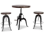 Prime Sparrow 3 Pc Bar Table and Stool Set