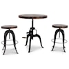 Steve Silver Sparrow 3 Pc Bar Table and Stool Set