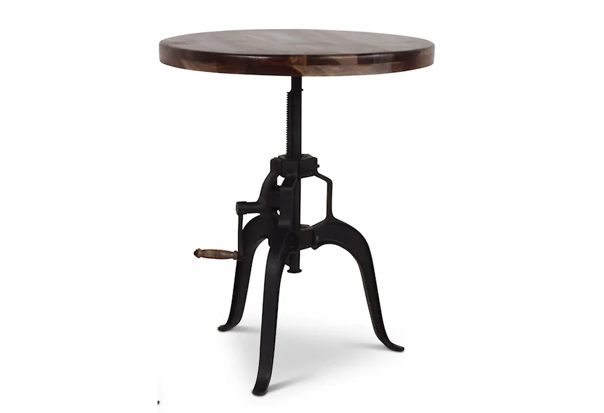 Sparrow Adjustable Round Table by Steve Silver at Z & R Furniture
