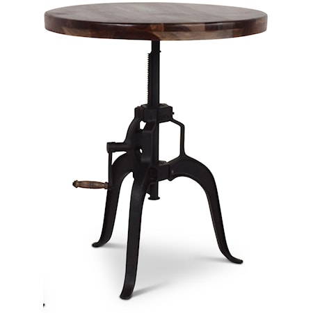 Industrial Adjustable Round Table