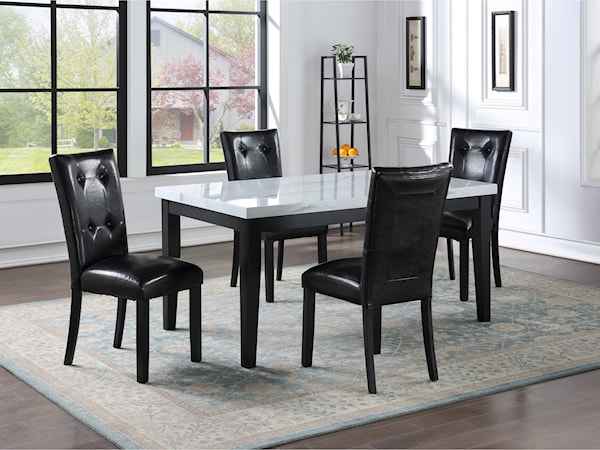 5-Piece Table and Chair Set