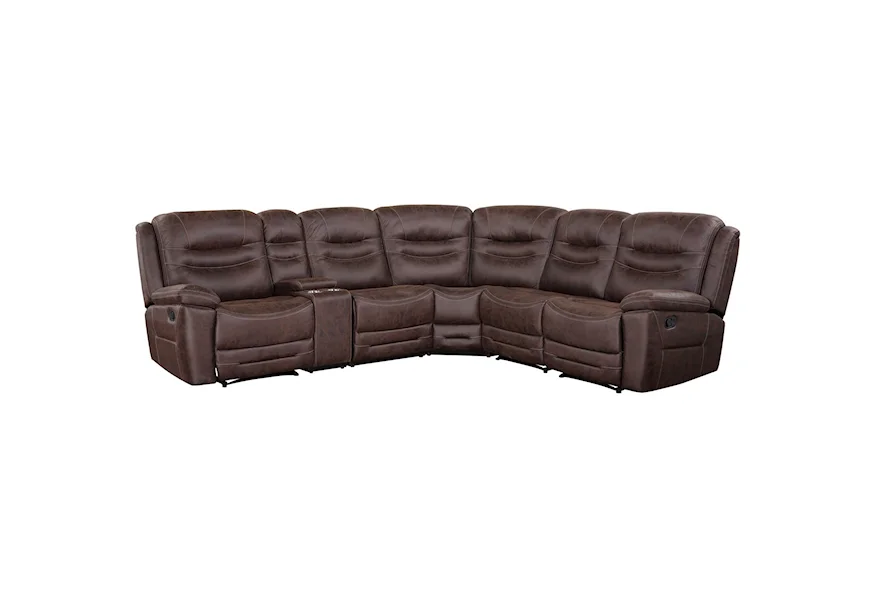 Stetson 6-Piece Sectional by Steve Silver at Sam Levitz Furniture