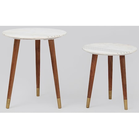 2-Piece Nesting Table Group