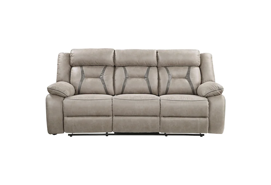 Tyson Manual Recliner Sofa by Steve Silver at Sam Levitz Furniture