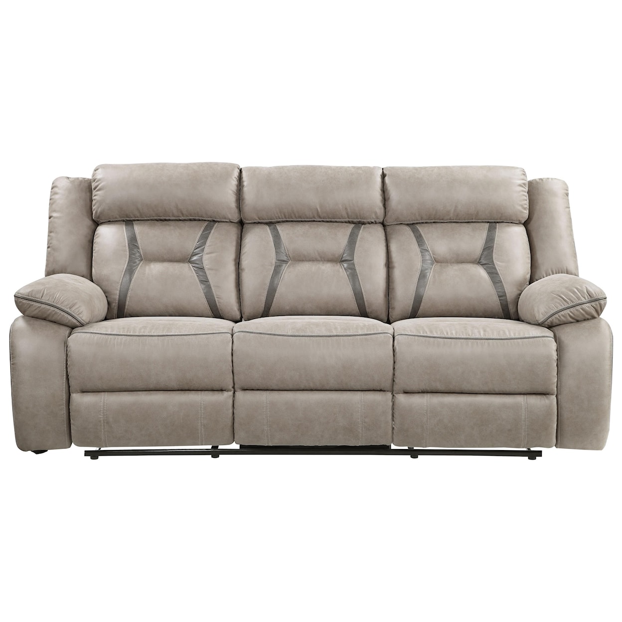 Steve Silver Tyson Manual Recliner Sofa