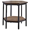 Steve Silver Ultimo Hexagon End Table