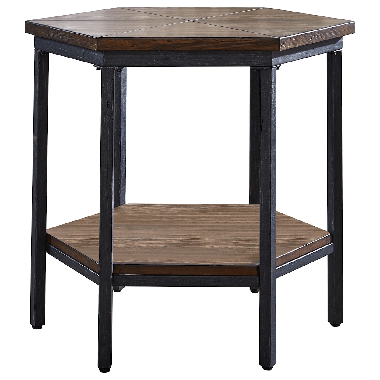 Steve Silver Ultimo Hexagon End Table