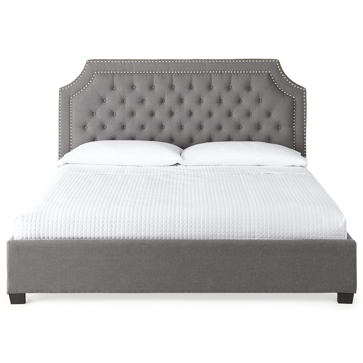 Steve Silver Wilshire Queen Upholstered Bed