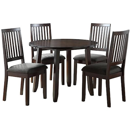 York Place 5-Piece Dining Set